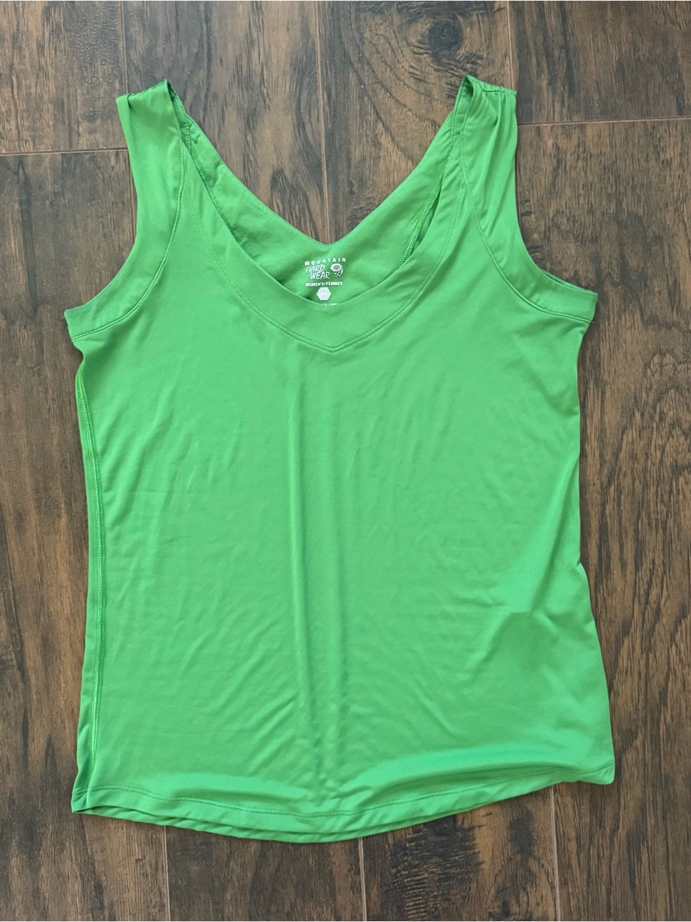 Mountain Hardwear Small Green V Neck Tank Top